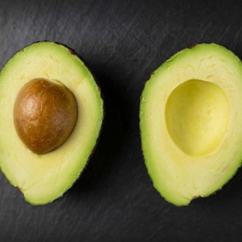 Avocado für eine Avocado Kokosöl Haarmaske